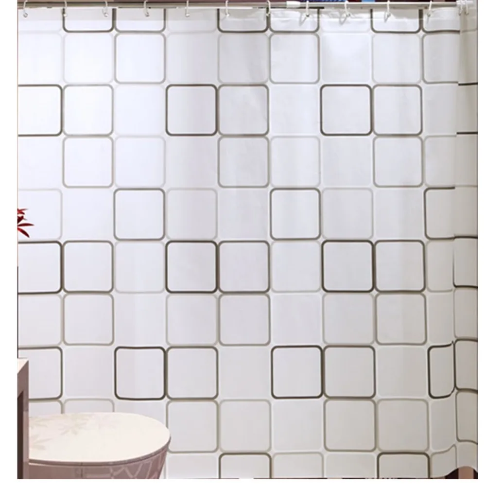 Водонепроницаемый душ Шторы 12 крючков для Ванная комната высокое качество