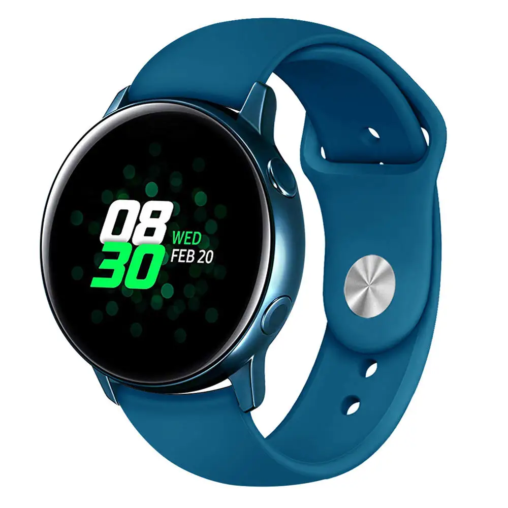 Оригинальный ремешок для часов Samsung Galaxy спортивный силиконовый 42 мм/Gear S2