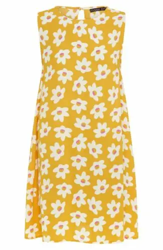 Женский Повседневный сарафан без рукавов вечерний пляжный с цветочным принтом