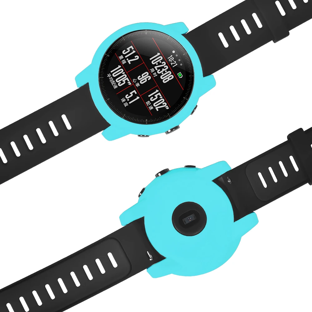 7/лот Amazfit Stratos 2 ремешок 22 мм силиконовый браслет для Xiaomi Huami Amazfit Stratos 2 Watch Band защитные чехлы пленка для экрана