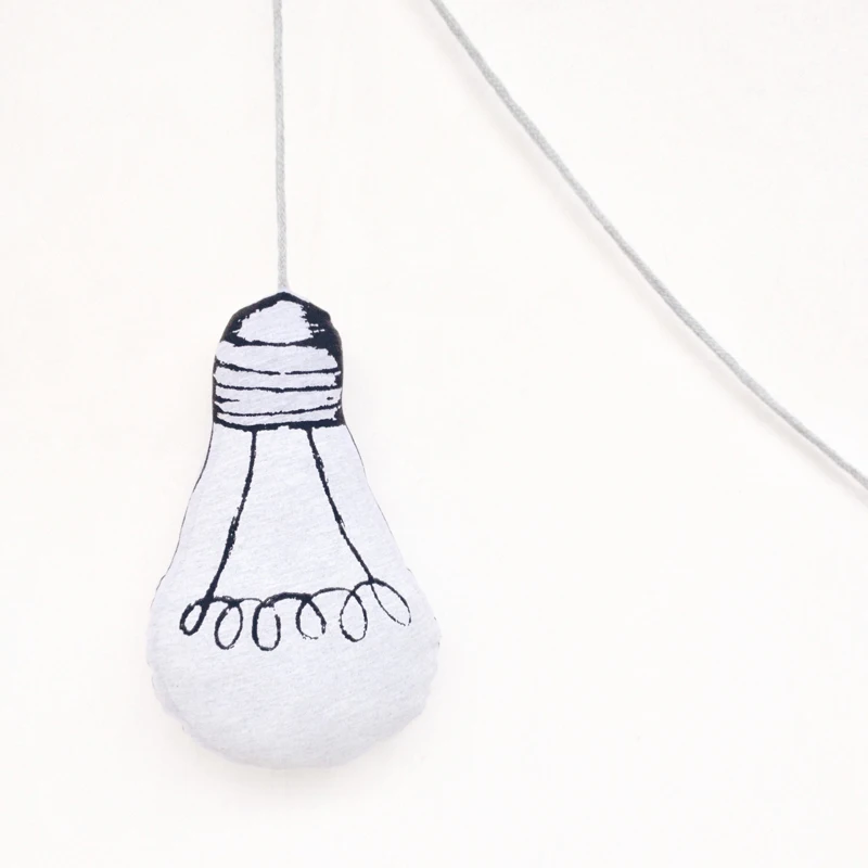 Детские подушки Луна Звездная лампа Светящиеся в темноте Детская комната Декор