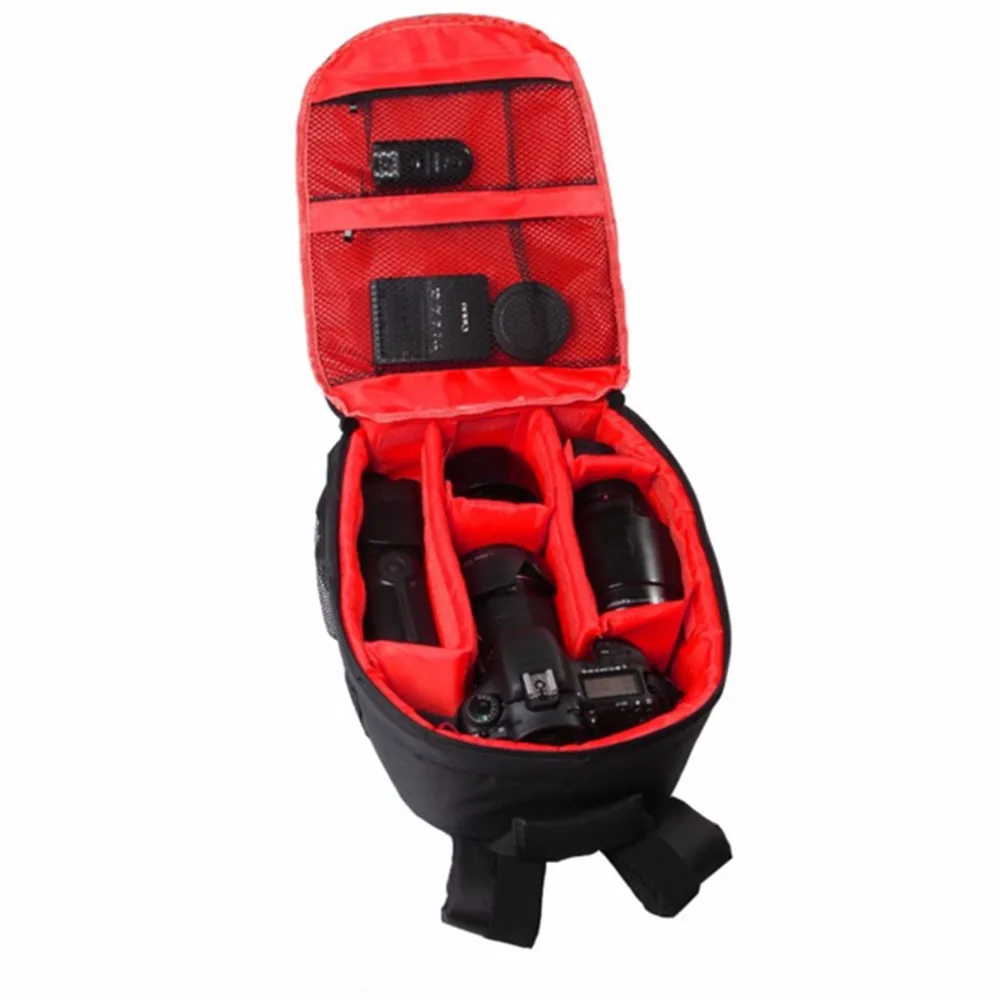 Дешевые видео сумка для фотокамеры Рюкзак DSLR Прогулки Фотокамеры