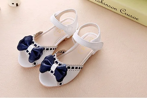 Новинка 2018 детские сандалии летние милые дизайнерские туфли принцессы с