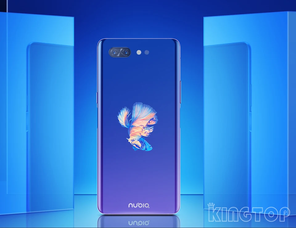 zte Nubia X мобильный телефон с двумя слотами Экран 6,2"+ 5,1" 6/8 ГБ+ 64 Гб/128 ГБ Snapdragon 845 Octa Core 16+ 24 Мп Камера, определение отпечатка пальца