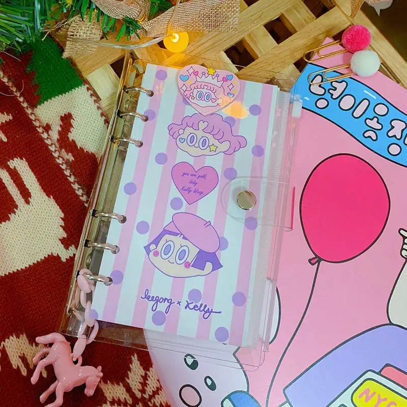 DIY тетрадь рубанок Kawaii пуля журнал девушки Дневник Организатор Очаровательная записная книжка супер Звезда Студент ежедневно Еженедельный расписание Отдел канцтоваров подарок - Цвет: C