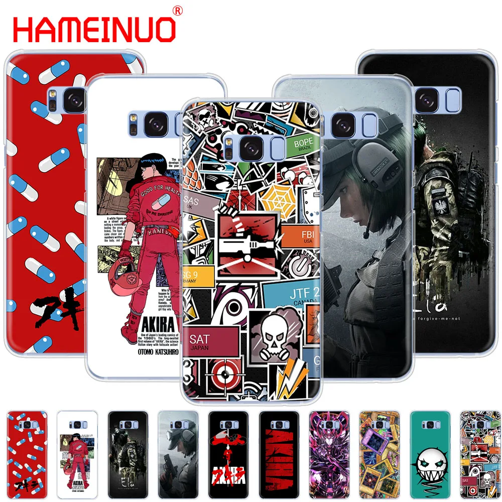 Чехол для мобильного телефона HAMEINUO AKIRA Voltron Rainbow Six Siege YuGiOh Samsung Galaxy S9 S7 edge PLUS S8 S6 S5 S4 S3