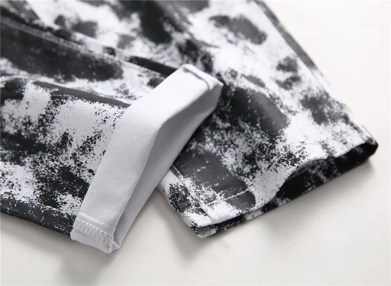 Осенне-весенние Клубные мужские джинсы узкие брюки джинсовые Стрейчевые тонкие