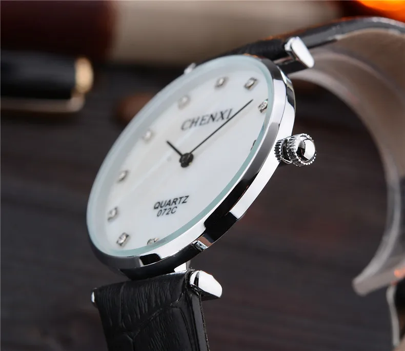 Роскошные часы от ведущего бренда модные кварцевые парные Классические