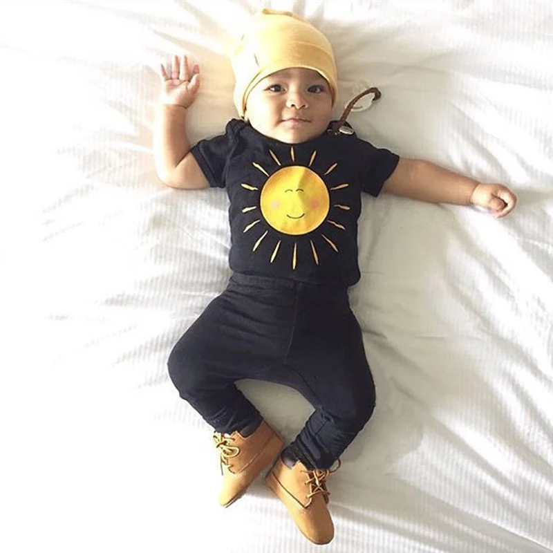 Новая детская футболка с коротким рукавом одежда для малышей Детская мальчиков