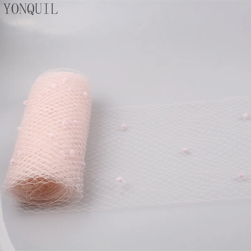 Розовая птичья клетка 5 ярдов в комплекте фата горошек шириной 25 см русская сетка