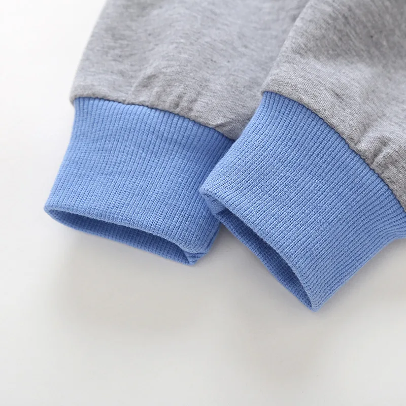 BibiCola children boy clothing sets 2018 autumn new casual long sleeve cotton top+pants+hat 3pcs suit for bebe |