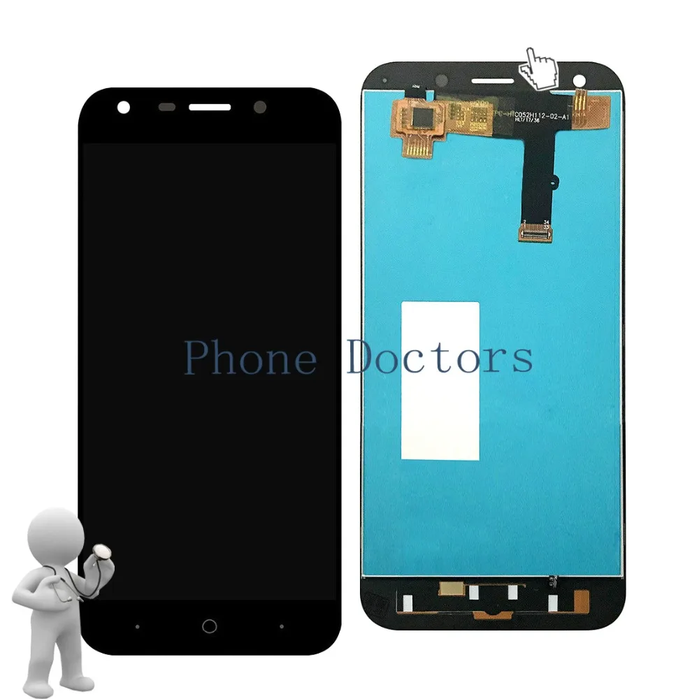 5 2 дюймов для zte blade A6 A0620/blade Lite A0621 Полный ЖК дисплей + кодирующий преобразователь