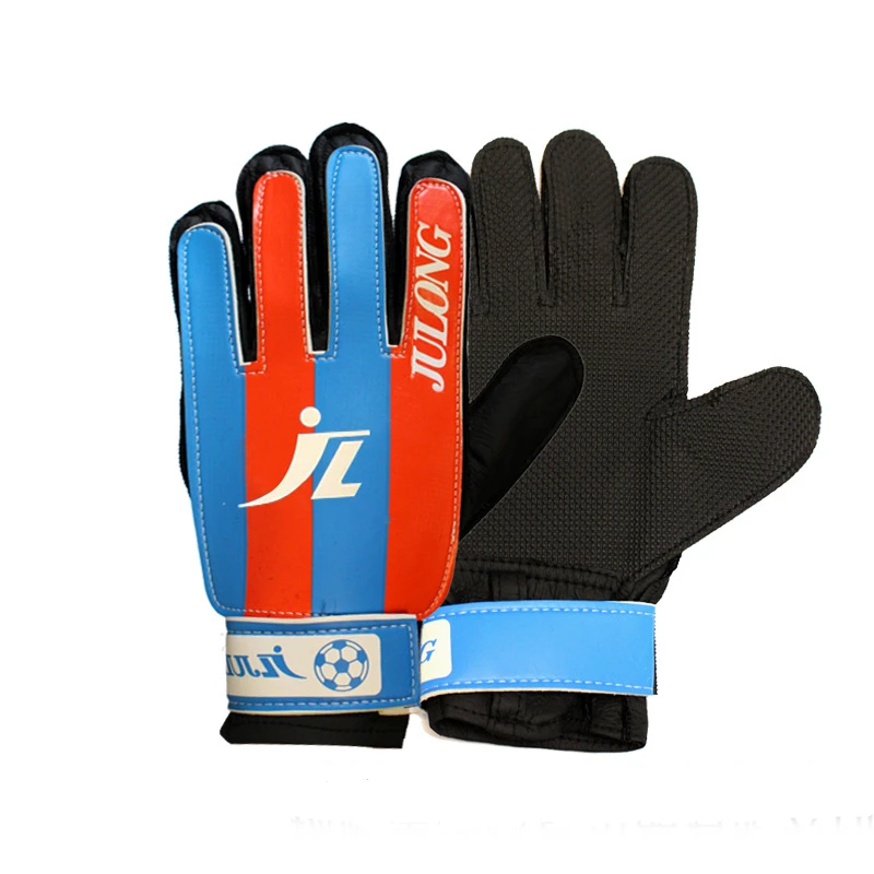 Защитные перчатки Goalkeeper футбольные из мягкой искусственной кожи не повреждают