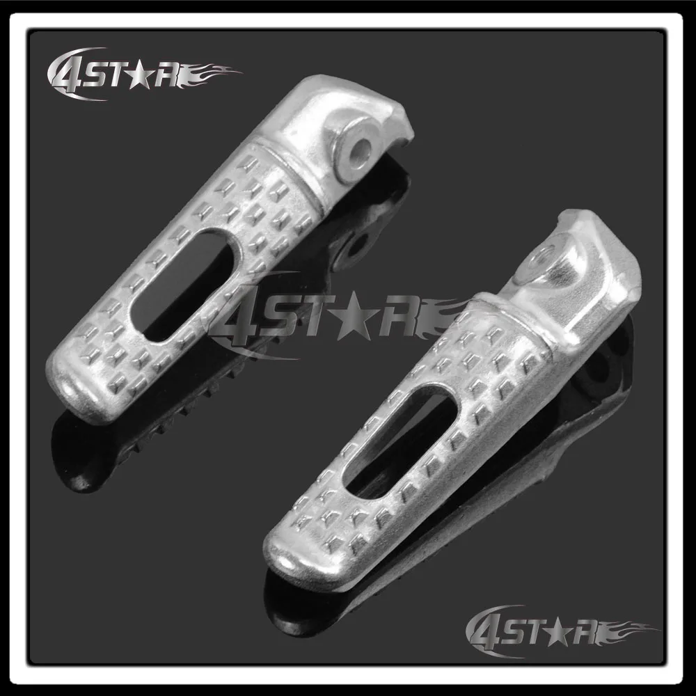 Сплав мотоцикла задний пассажирский подставка для ног колышек Педали Набор &