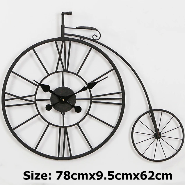 Modern silent wall clock living room bedroom quartz home decoration clocks light luxury metal wrought iron clock free shipping