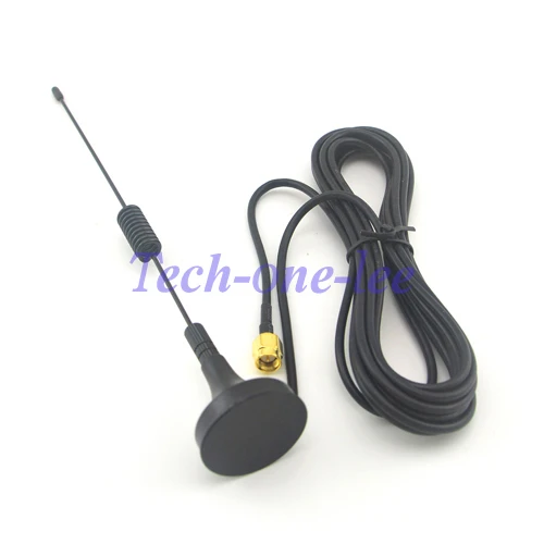 Новое поступление антенна GPRS GSM 900 1800 МГц 3dbi 3 м кабель SMA с магнитным основанием