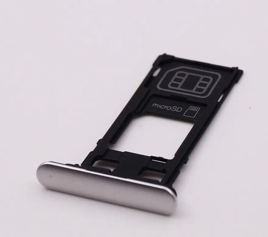 Для Sony Xperia XZ F8331 SIM и Micro SD TF держатель карты памяти с
