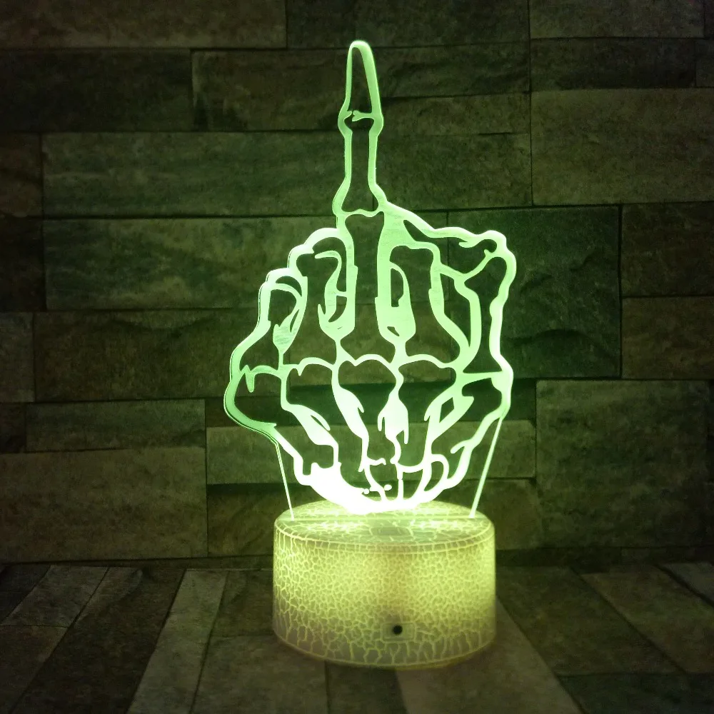 Светодиодсветильник настольная лампа 3D в форме лампы|Ночники| |