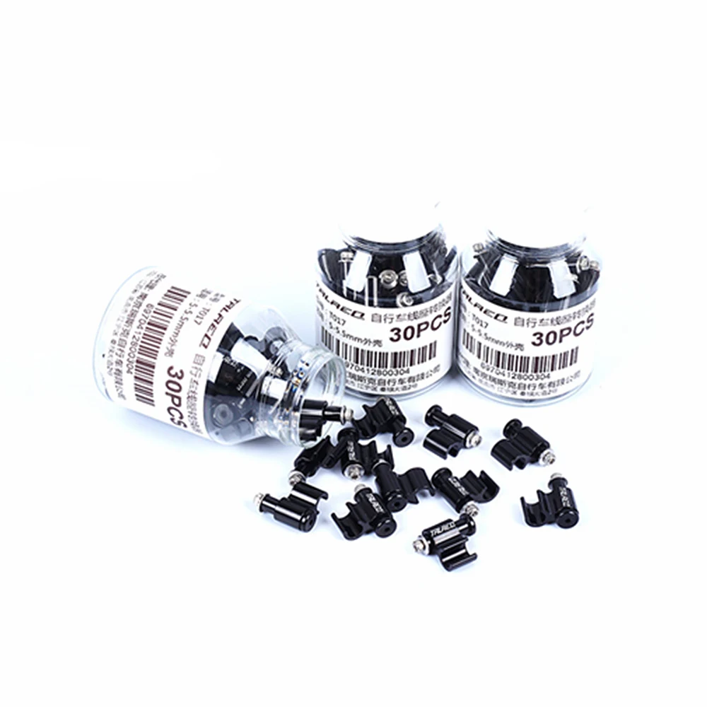 

4pcs Aluminum Bike Oil Tube Fixed Conversion Seats Frame Over Line Device Wire Trap Adapter Seat Clip