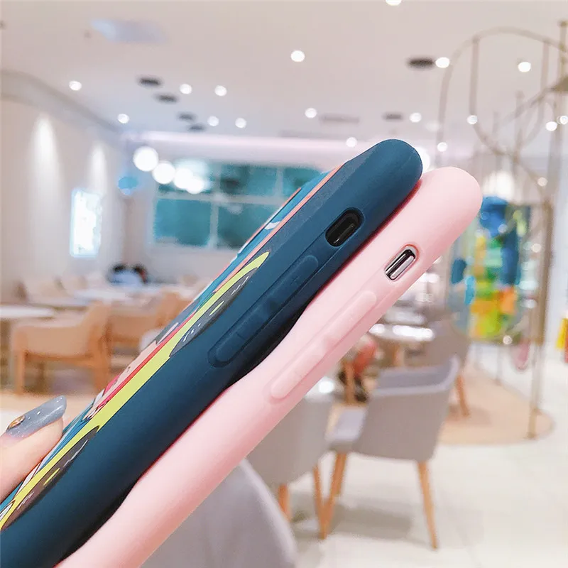 Для iphone 6 6s 7 8 plus X Xs Max XR чехлы для телефонов с милым мультяшным рисунком Crayon Shin-chan