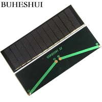 buheshui mini 0 6w 6v solar panel polycrystalline solar cell solar power battery charger solar led light 143 543 5mm 1000pcs