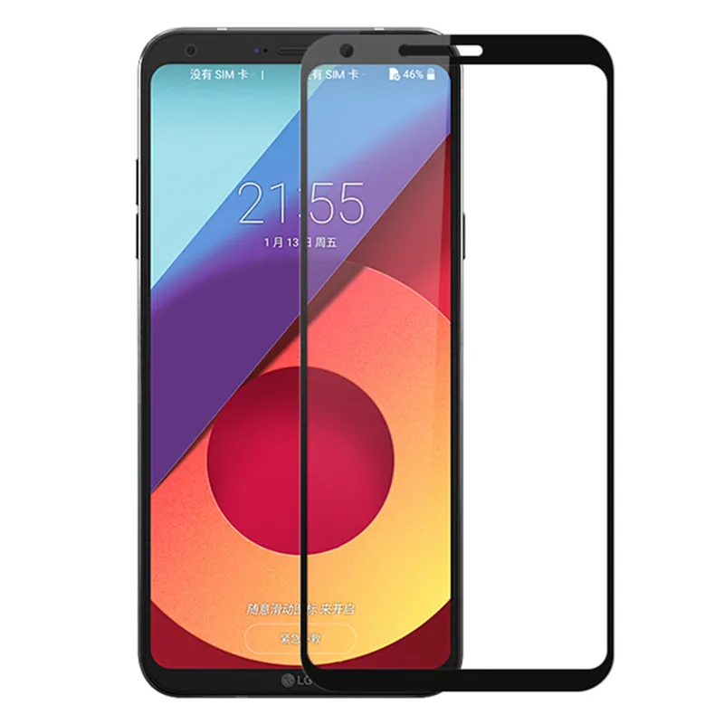 Закаленное стекло для LG Q6 Q 6 + M700N Европейская полноэкранная Защитная пленка LGQ6