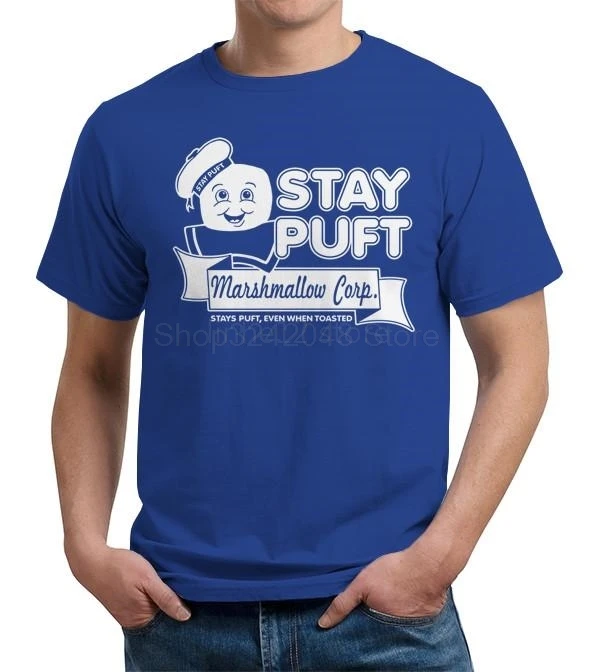 Stay Puft Marshmallow Corp. T-Shirt 2019 new streetwear men's short-sleeved T-shirt | Мужская одежда