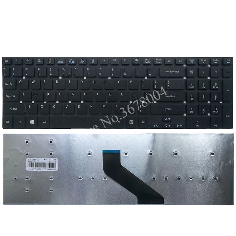 

English Keyboard for Acer Aspire E1-522 e1-510 E1-530 E1-530G E1-572 E1-572G E1-731 E1-731G E1-771 US Keyboard