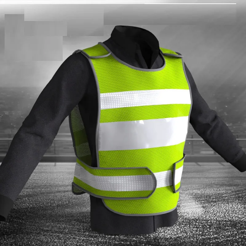 Светоотражающий желтый жилет SPARDWEAR с бесплатной печатью логотипа|fluorescent vests|safety