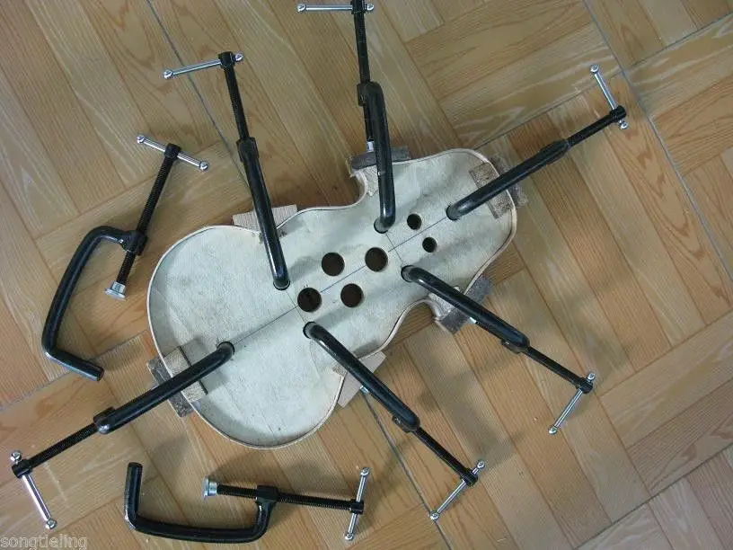 8 шт. большой углеродистой стали g стиль зажимы для скрипки альта|clamps for|clamping clampclamp