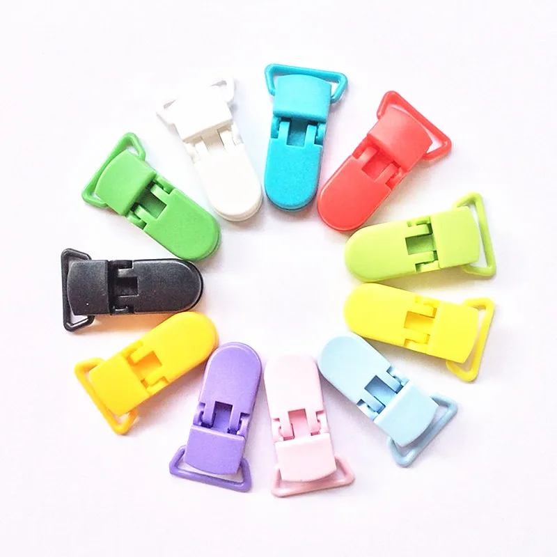 50 шт. детские пластиковые соски клип держатель пустышка мама младенческой зажимы