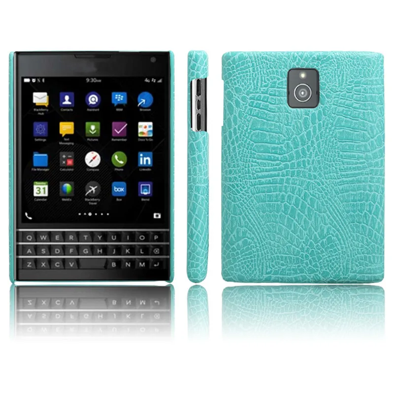 For BlackBerry Passport Q30 phone bag case Luxury Crocodile Skin PU leather Protective Case Cover |