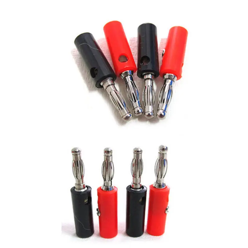 10 шт. разъемы для аудиокабеля 4 мм|connector 4mm|connector plugconnector |