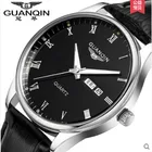 Часы GUANQIN мужские, аналоговые, кварцевые, водонепроницаемость 30 м, нержавеющая сталь, 2021