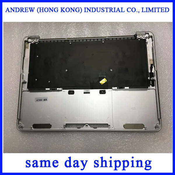 Оригинальный A1502 для Macbook Pro 13 &quotA1502 Topcase с клавиатурой верхний корпус французская
