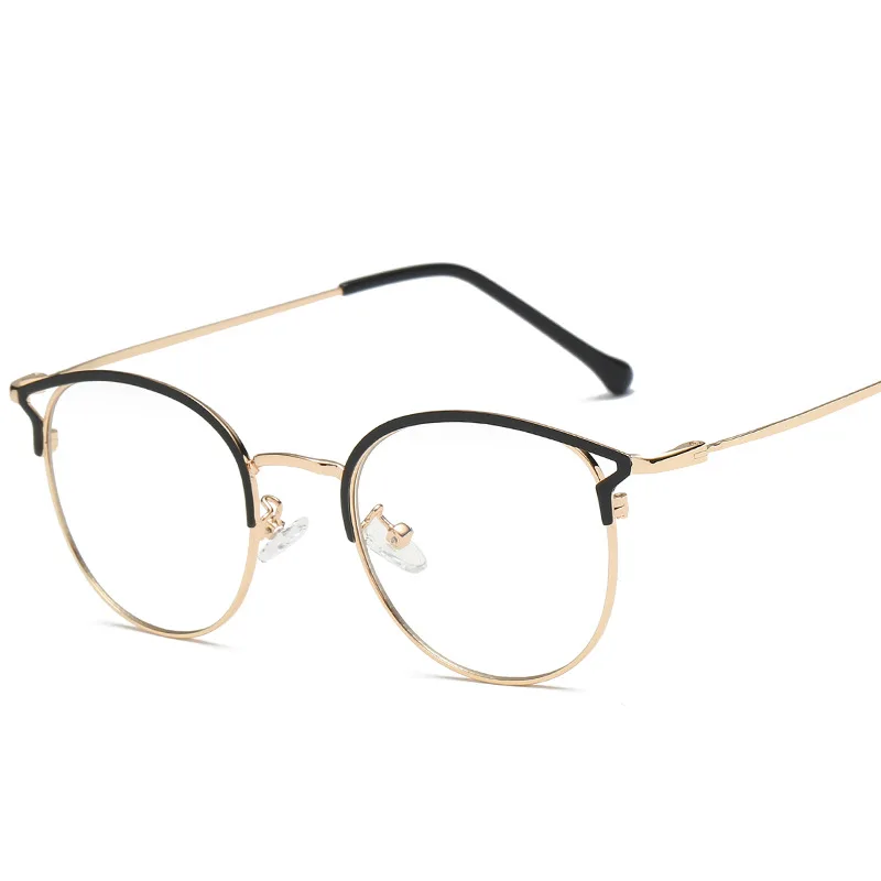 Новинка Плоские линзы кошачий глаз оптовая продажа модная синяя стеклянная