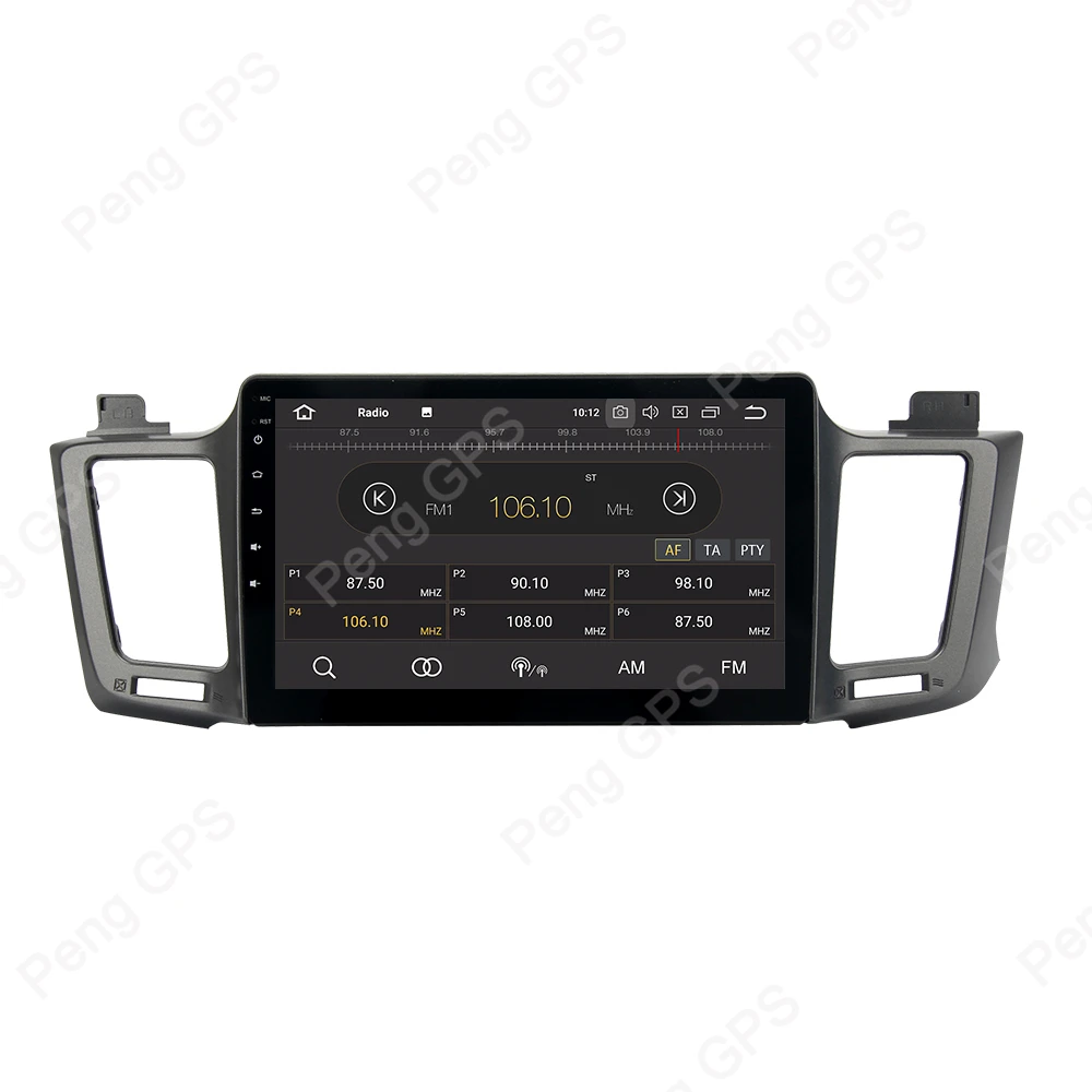 10 2 "IPS экран Android 8 0 для Toyota RAV4 2013 2014 2015 2016 с восьмиядерным процессором 4 Гб + 32 ГБ