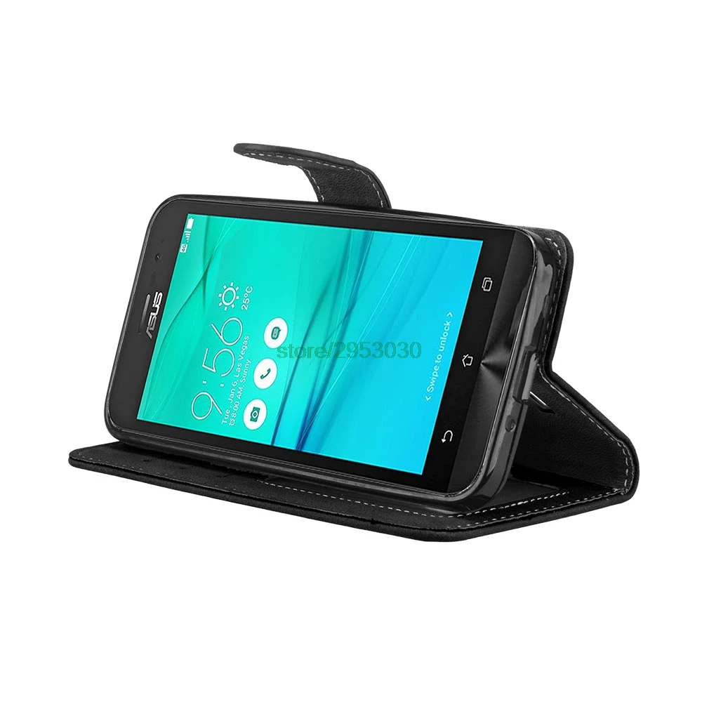 Кожаный чехол книжка для Asus Zenfone GO TV ZB500KL ZB500KG X00AD Go 2016 ZB500 ZB 500 KL 500KL|flip cover|flip casecase bag |