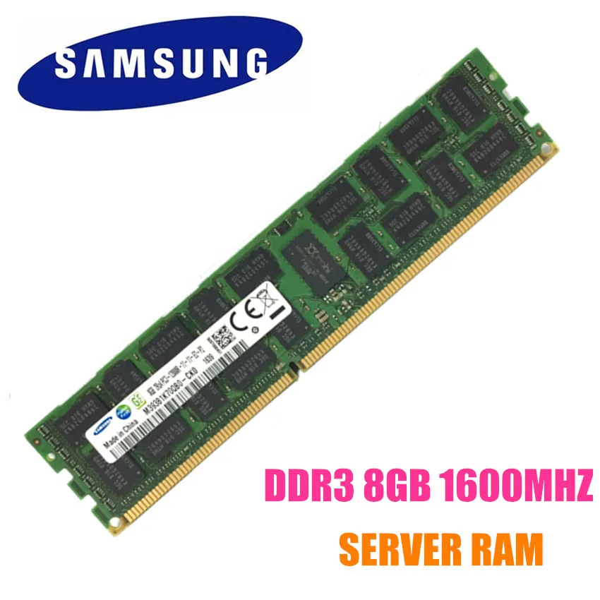 SAMSUNG 4G 8G 16G 4GB 8GB 16GB DDR3 2RX4 PC3-10600R 12800R 14900R ECC REG 1333Mhz 1600Mhz 1866Mhz PC RAM Серверная Память 1600 |