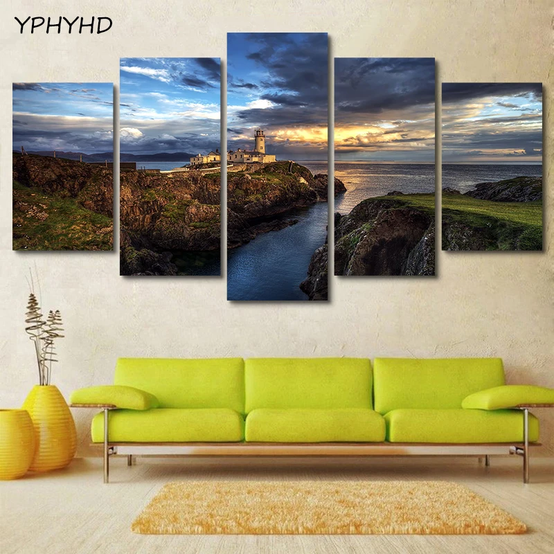 YPHYHD 5 шт. HD настенная Художественная печать для домашнего декора рамка комнаты