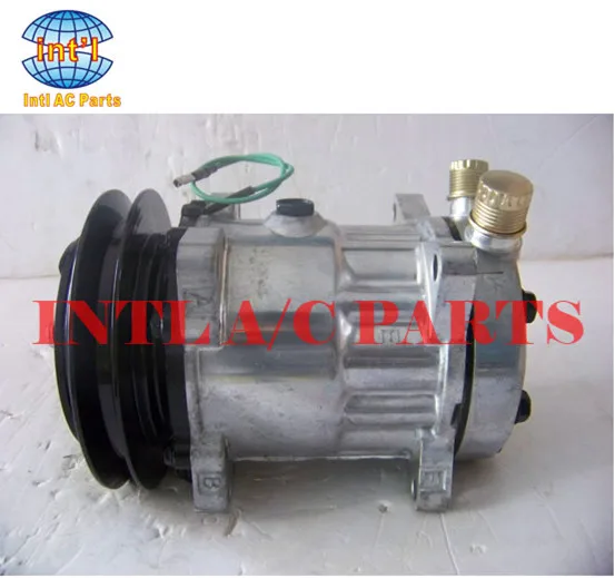 

FOR Sanden 7H15 7S15 709 SD709 SD7H15 auto air conditioning ac compressor 8034 7887 CM-7887 CM7887 for trucks 1B 146mm