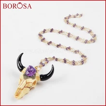 BOROSA Longhorn смолы рога крупного рогатого скота подвески и