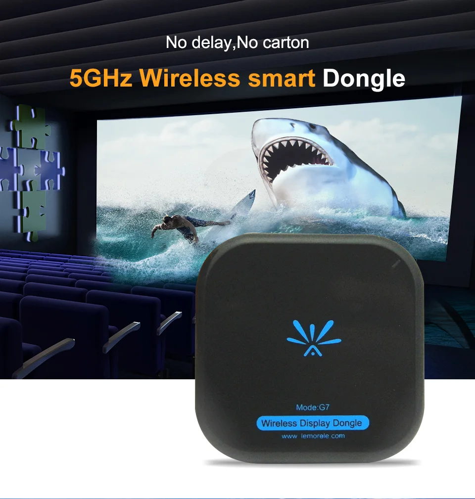 G7 5G Беспроводной умный ключ Mirascreen высокое Скорость Wi Fi Дисплей ТВ приемник палка