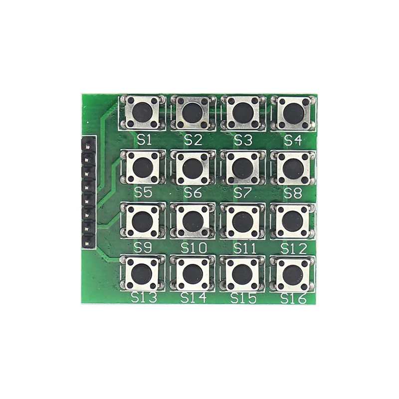 4x4 матричная Кнопка 8pin 16 клавишная клавиатура макетный модуль MCU для набора Raspberry