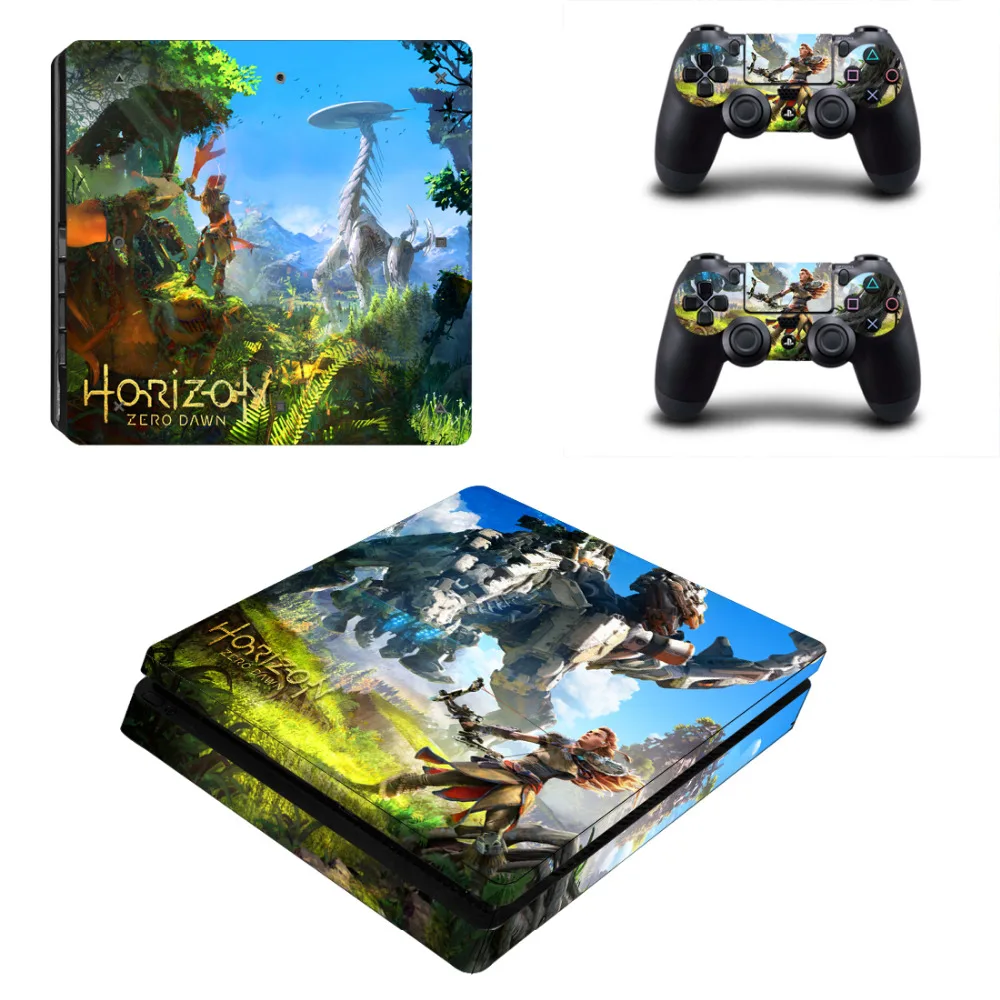 Horizon Zero Dawn PS4 тонкий переводная картинка для Sony PlayStation 4 консоли и контроллера Dualshock