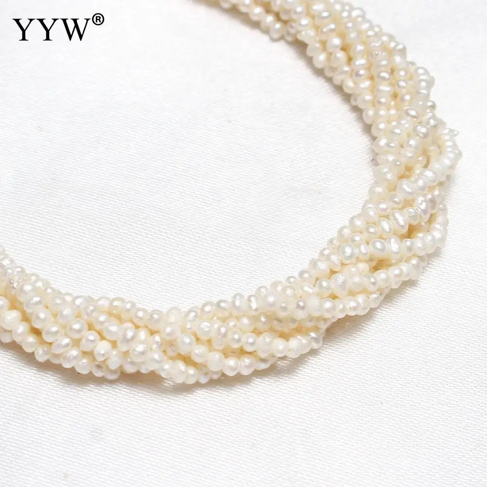 

Cultured Potato Freshwater Pearl Beads Natural White 2mm Approx 0.8mm Sold Per Approx 15.7 Inch Strand