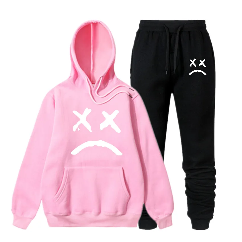 Love lil. peep толстовки + спортивные костюмы для мужчин/женщин с капюшоном Мужские