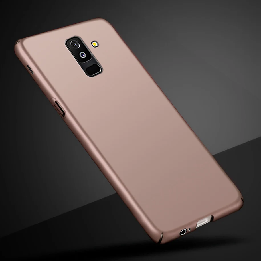 Чехол для Samsung Galaxy A6 Plus 2018 жесткий пластиковый чехол телефона A6Plus + A 6 матовый A605