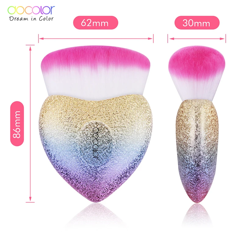 Docolor Multi-function Powder Brush Contour Face Makeup Brushes Synthetic Hairs Fantasy Cosmetics Tool Pincel Maquiagem | Красота и