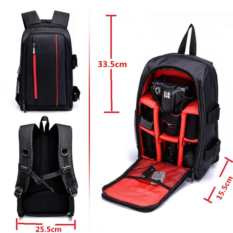 Водонепроницаемая сумка для цифровой зеркальной видеокамеры с дождевиком